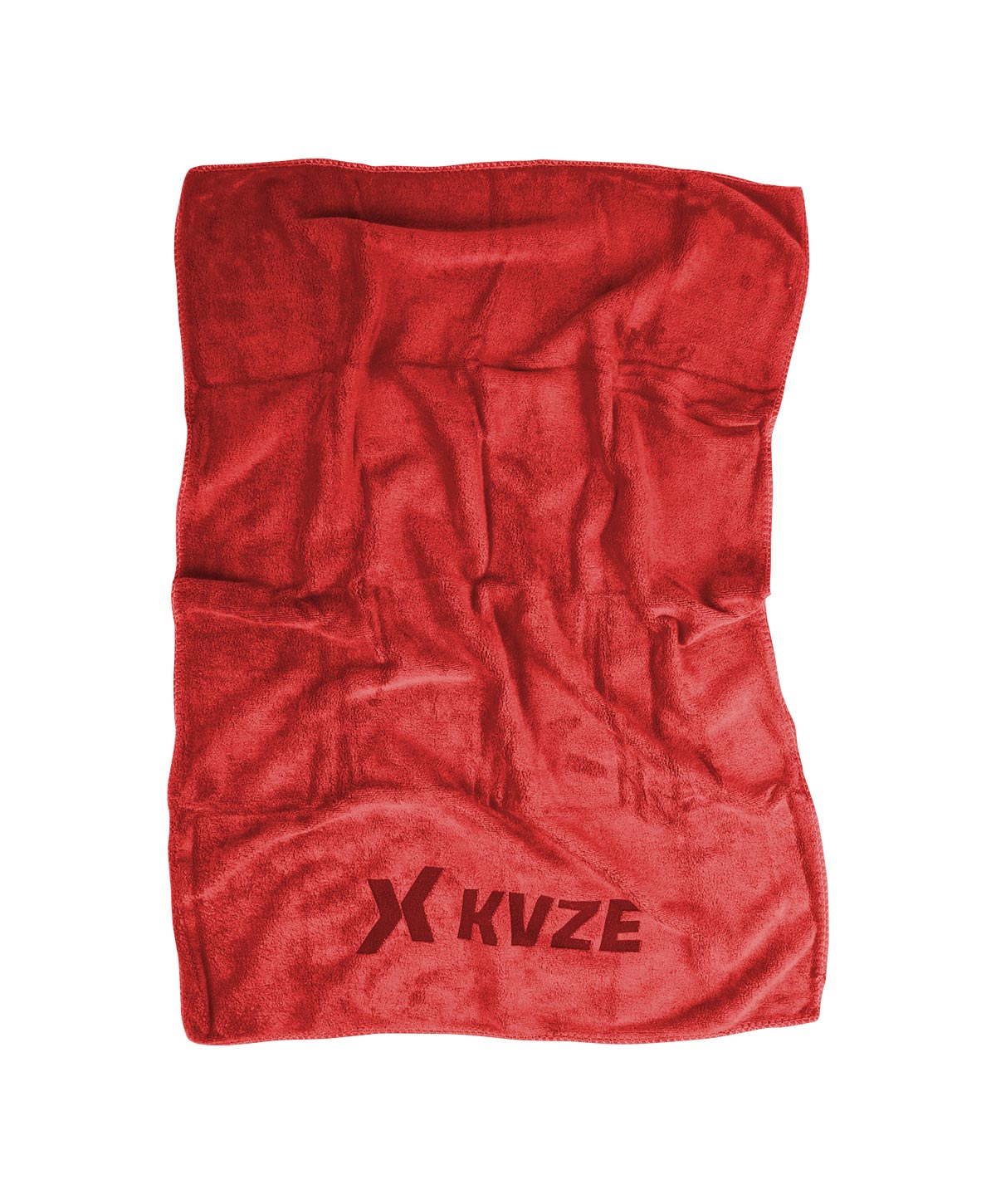 KVZE Towel - Crimson Handtuch