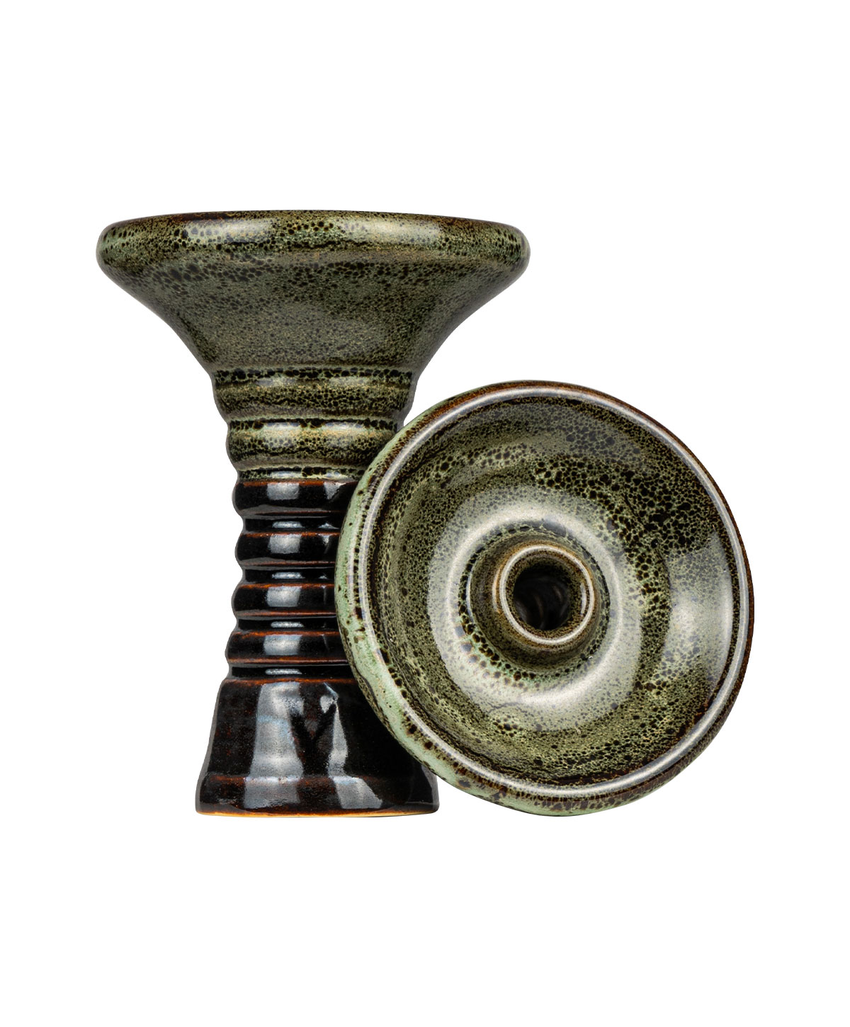 Vandenberg V1 - Schwarz Braun Weiß Shisha Kopf