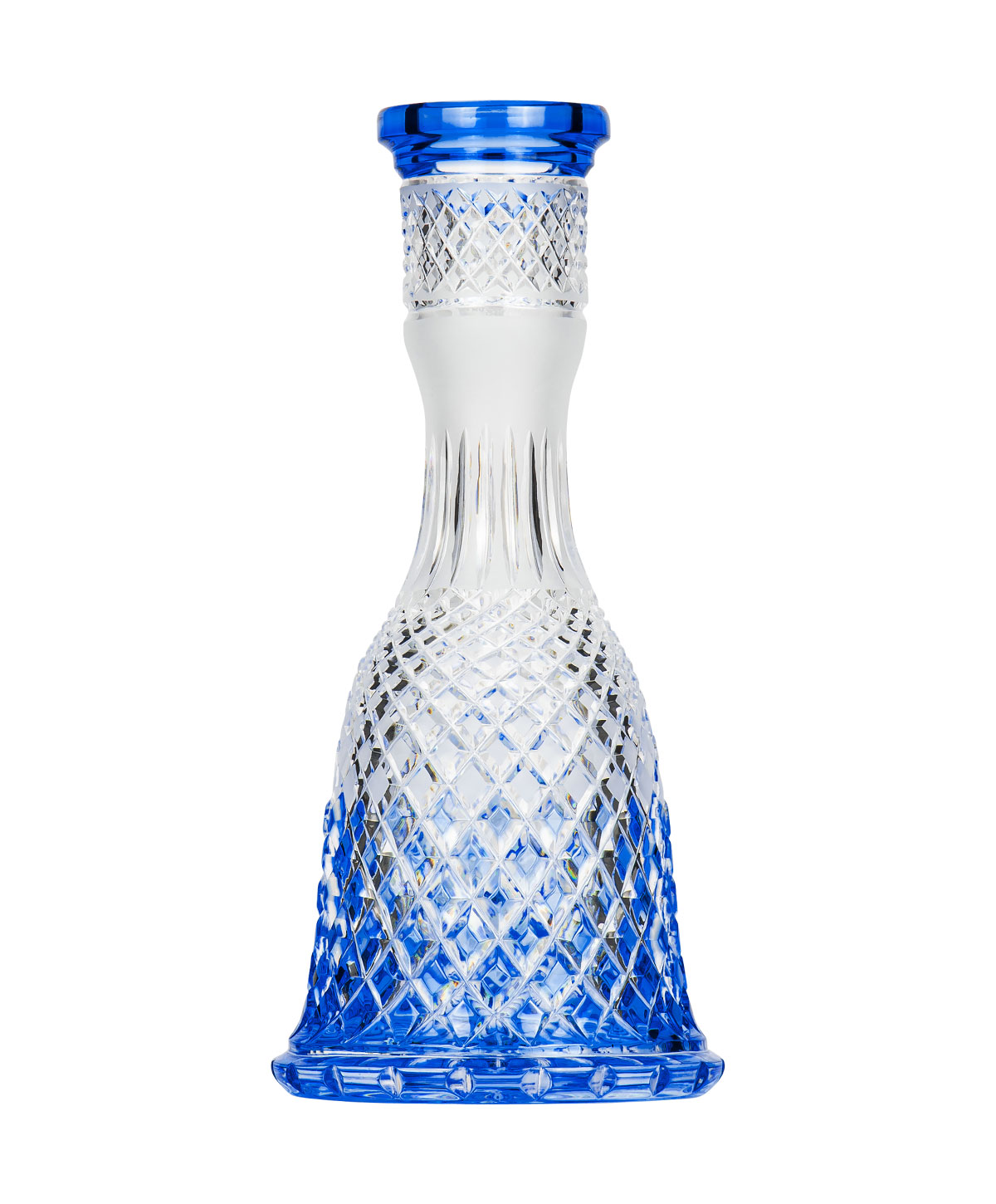 Caesar Crystal Large Tradi - Jeshken - Cobalt Hookah Glass Variation: Cobalt