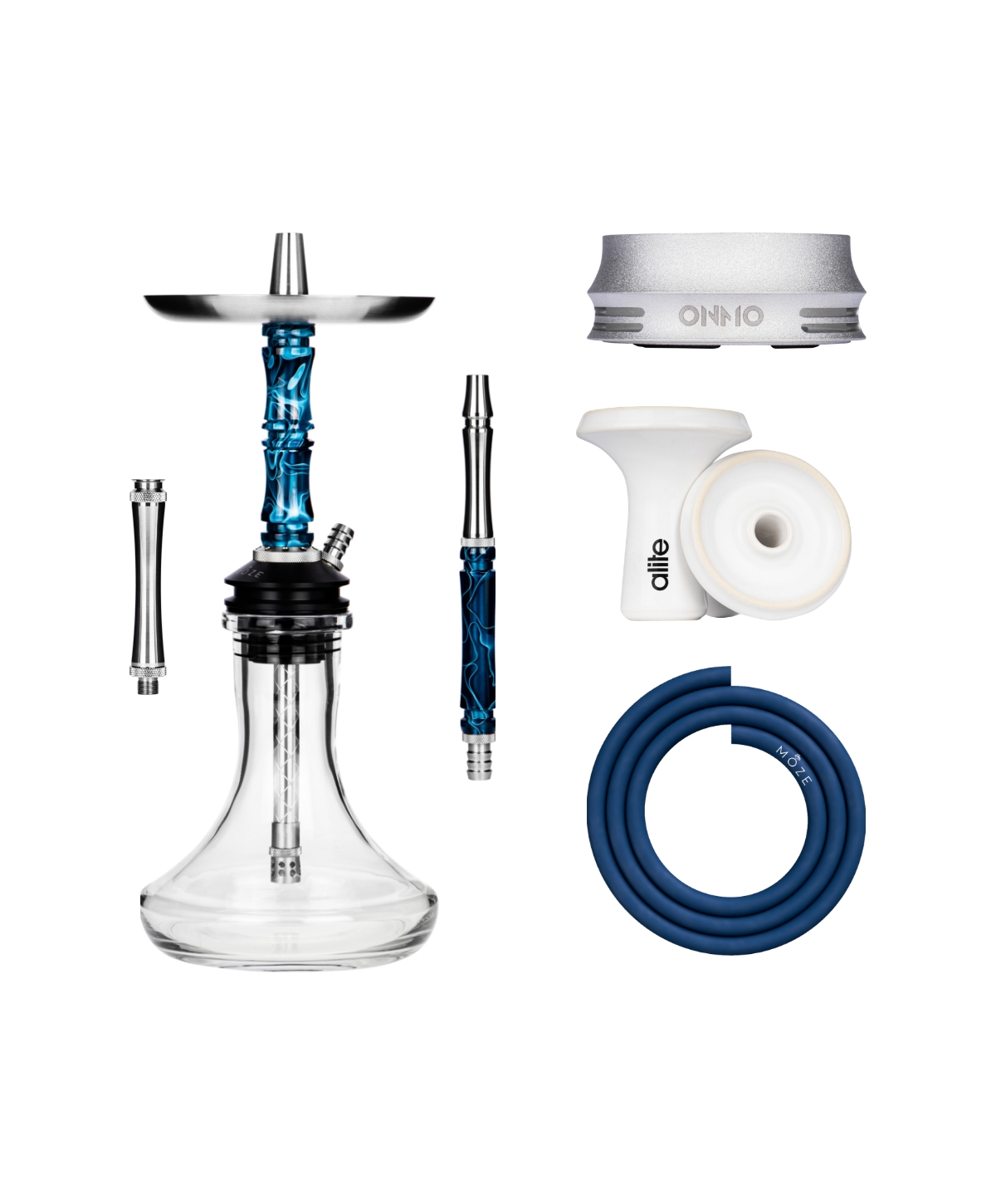 Moze Breeze Two - Wavy Blue Plus Bundle