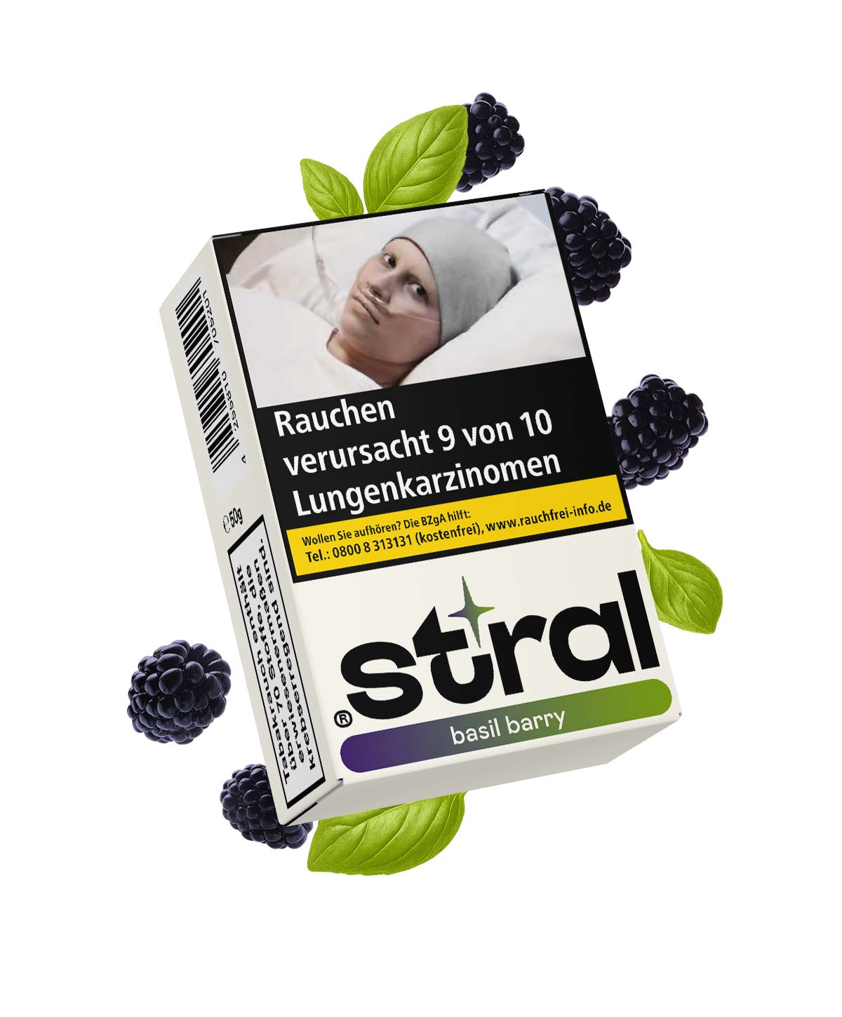 stral basil barry 50g Shisha Tabak