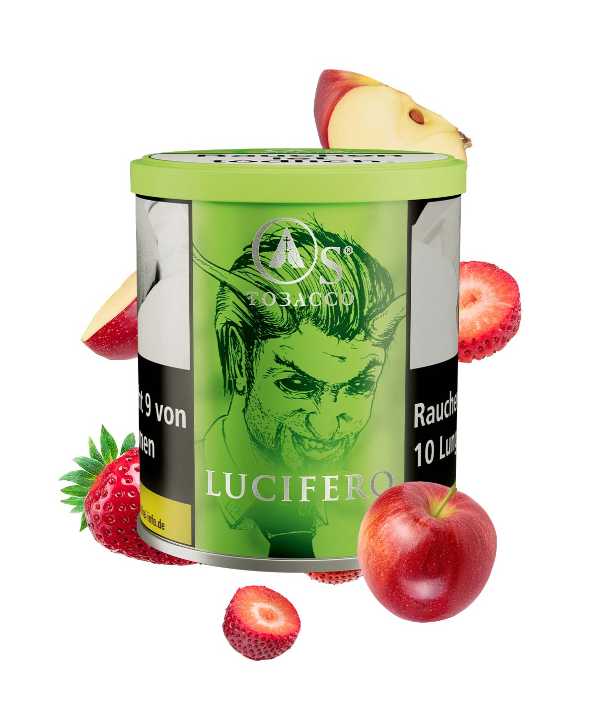 O's Tobacco LUCIFERO 200g Hookah Tobacco O's Tobacco LUCIFERO 200g Hookah Tobacco