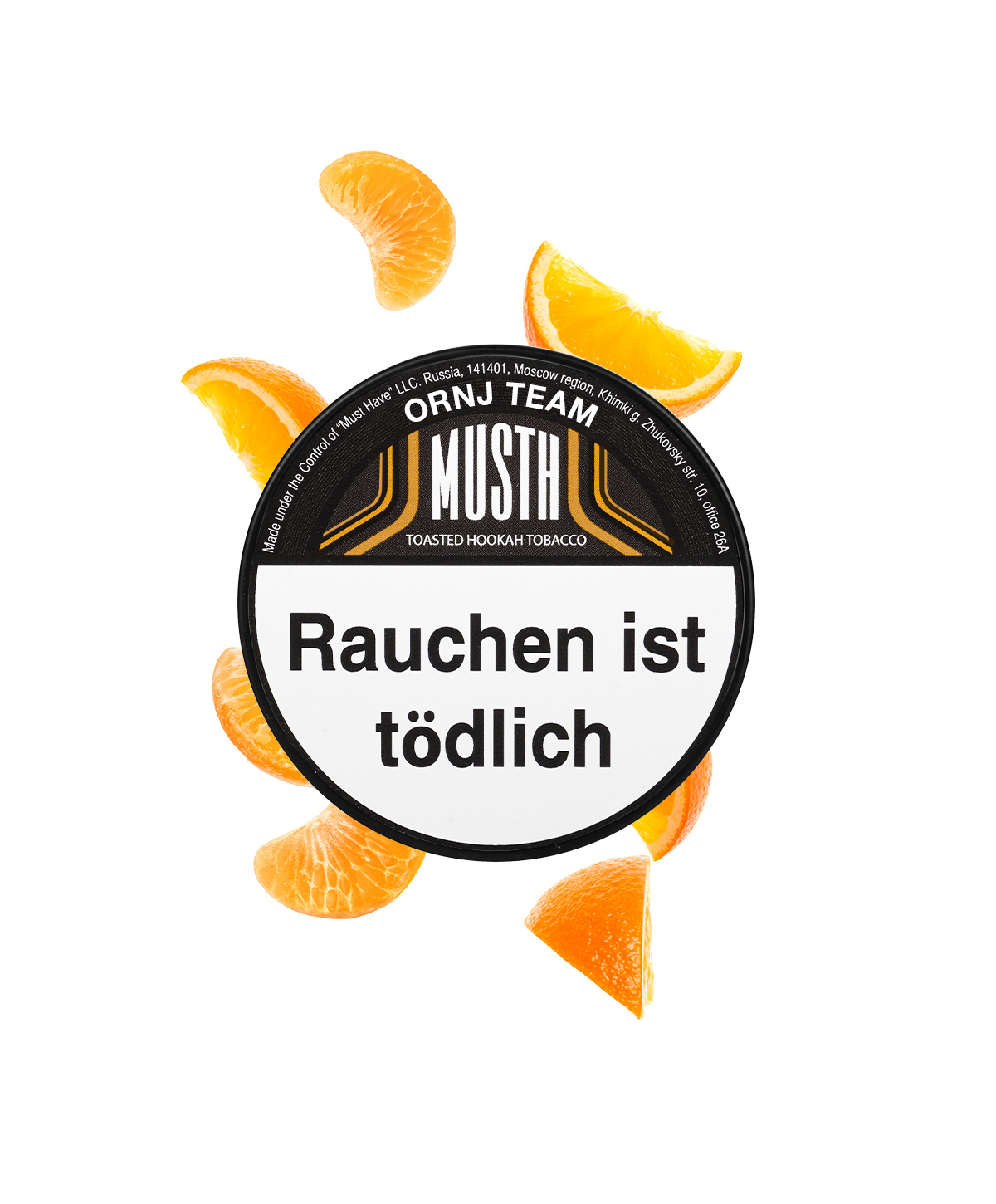 Must H Ornj Team 125g Shisha Tabak