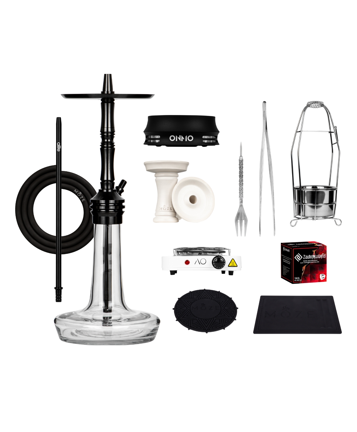 Moze Varity Lounge Black - Clear - Black Steel All in One Bundle Moze Varity Lounge Black - Clear - Black Steel All in One Bundle