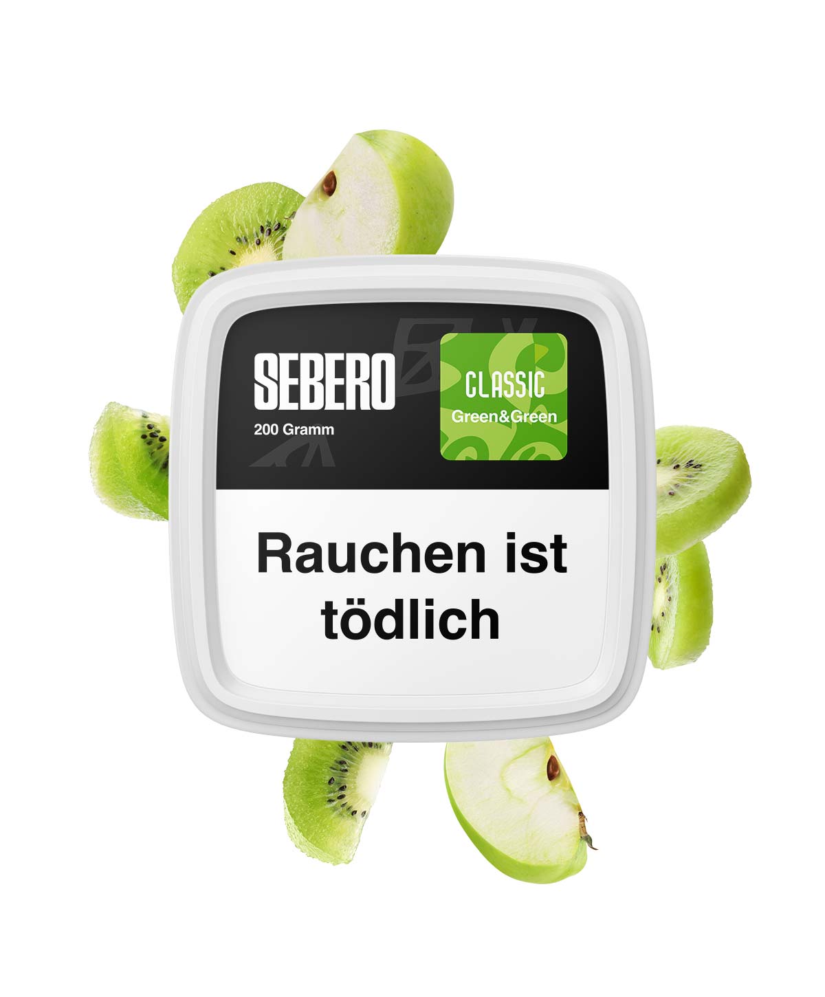 Sebero Classic - Green & Green 200g Hookah Tobacco Sebero Classic - Green & Green 200g Hookah Tobacco