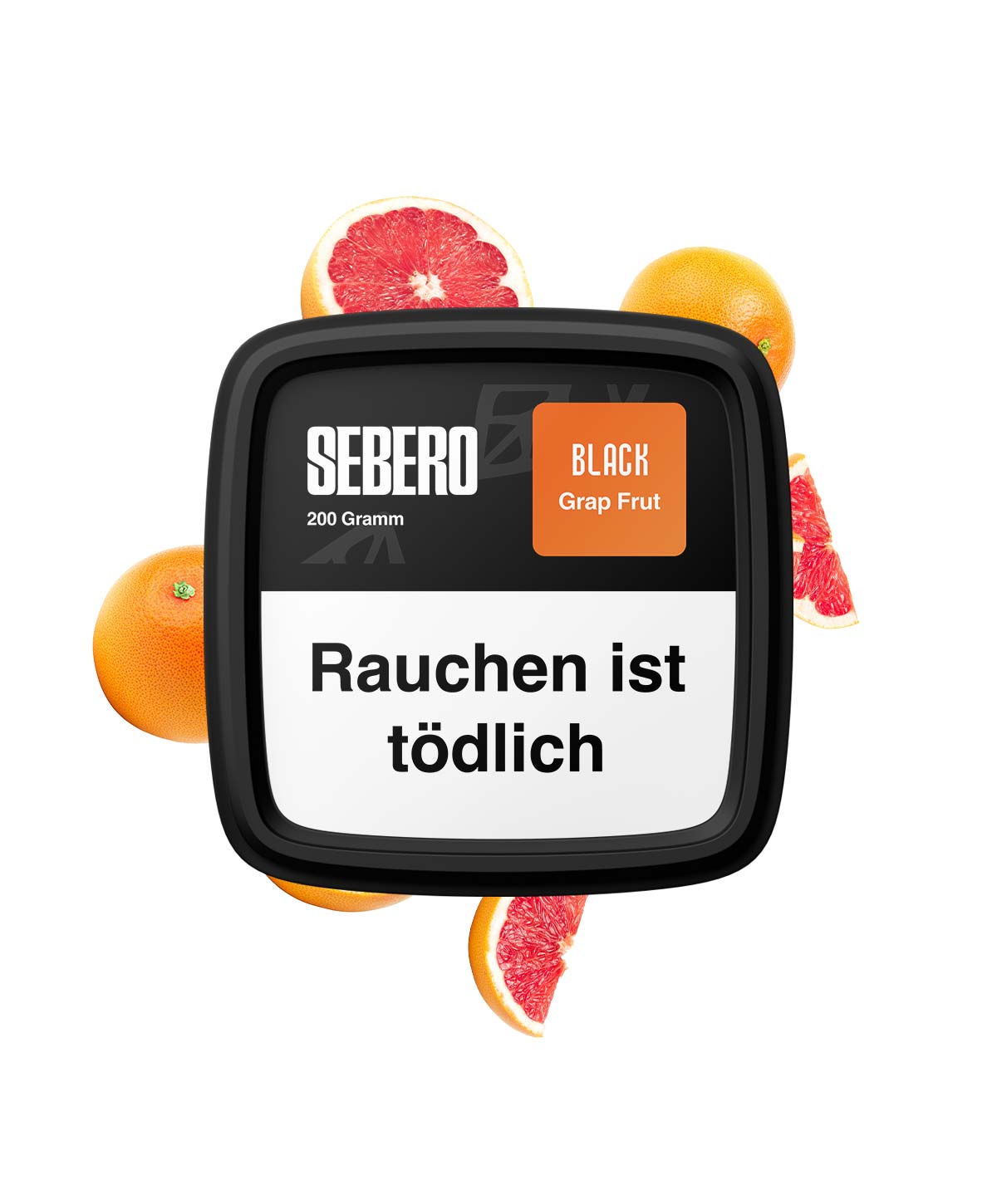 Sebero Black - Grap Frut 200g Hookah Tobacco