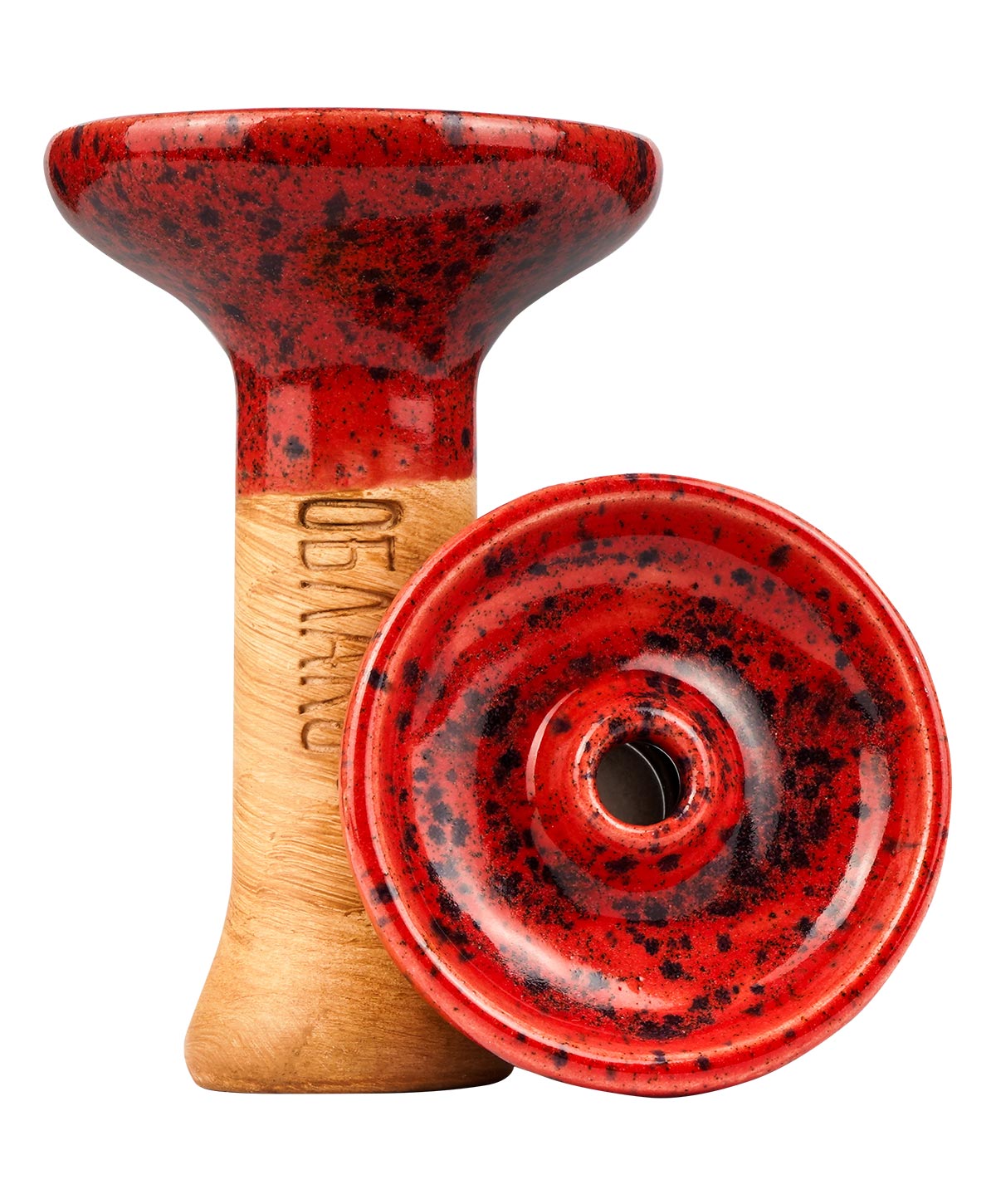 Oblako Phunnel M - Glazed Red Black Shisha Kopf