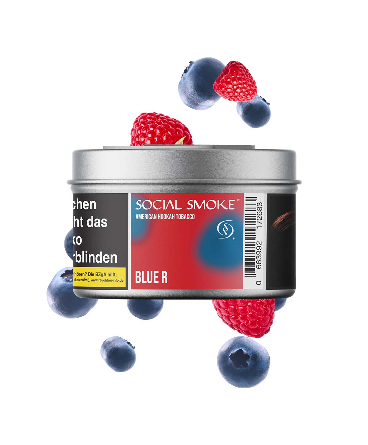 Social Smoke Blue R 200g Hookah Tobacco Social Smoke Blue R 200g Hookah Tobacco