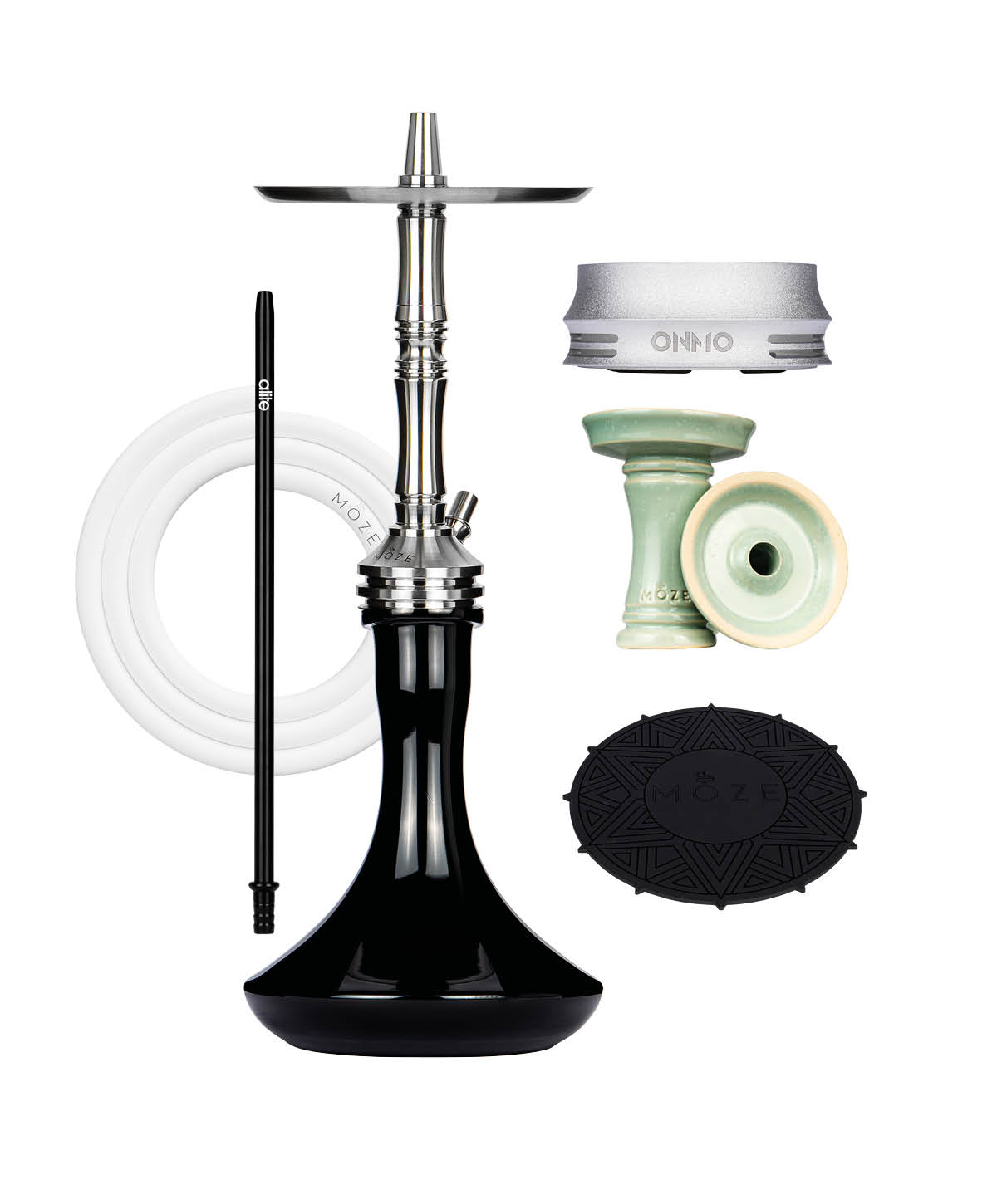 Moze Varity Lounge Silver Rauchsäulenset Bundle