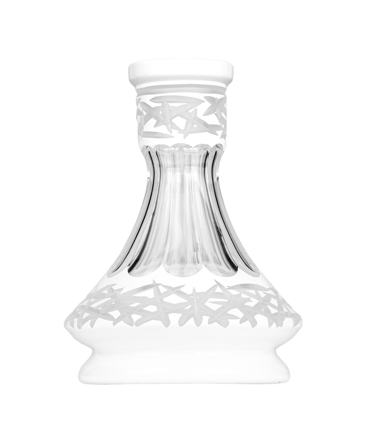 Moze Exclusive Glass Ufo Mini - White Hookah Glass