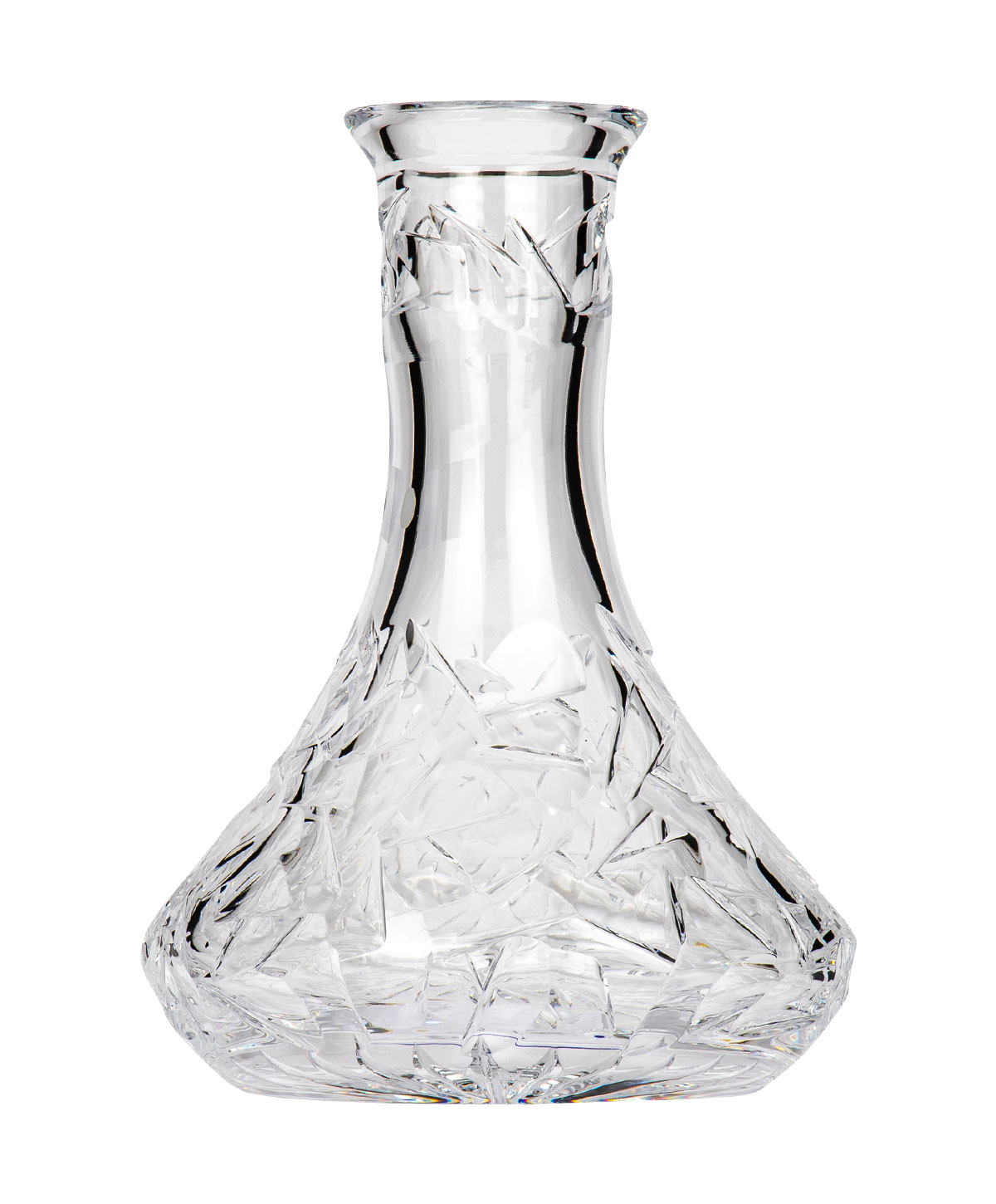 Caesar Crystal Trunk - Floe - Clear Shisha Bowl