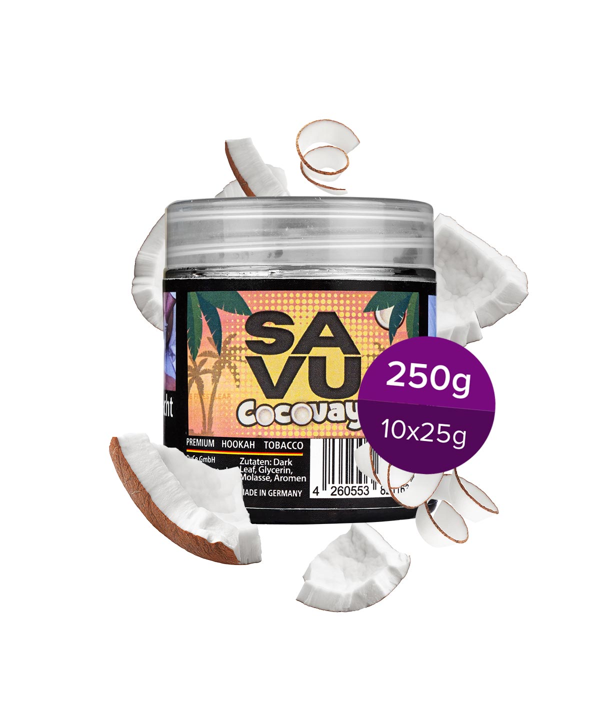 Savu Cocovay 250g Shisha Tabak