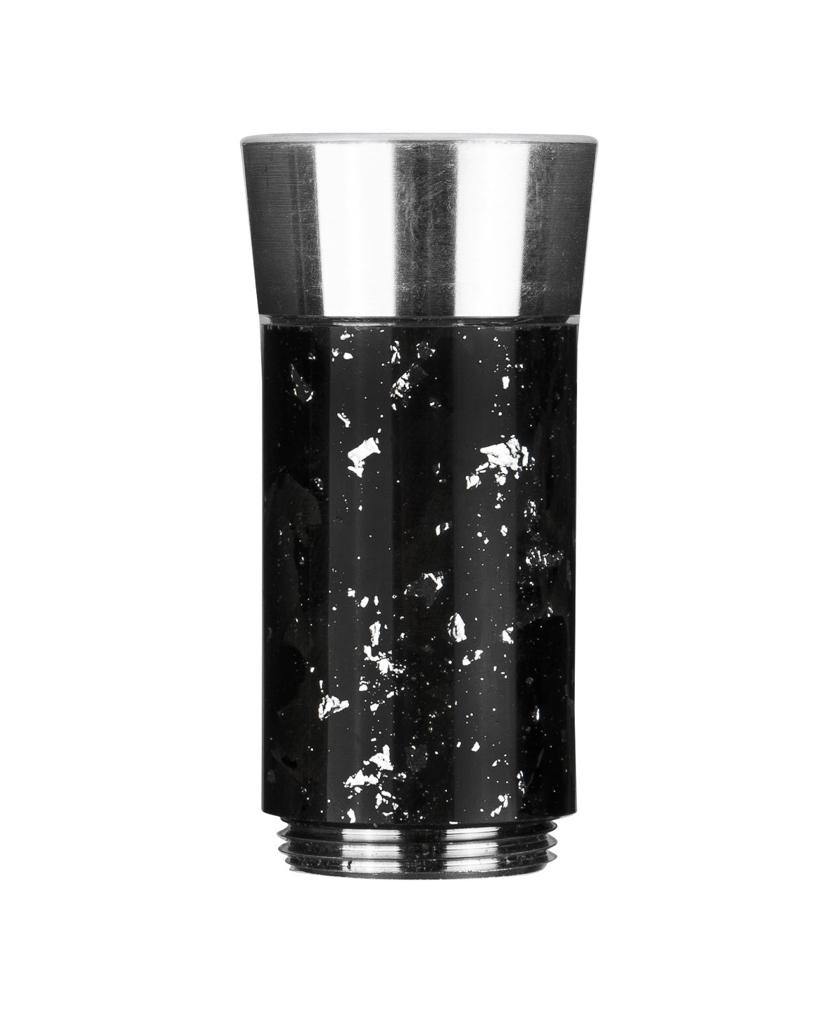 alite Carbon Schlauchaufnahme - Black/Silver Flakes Shisha