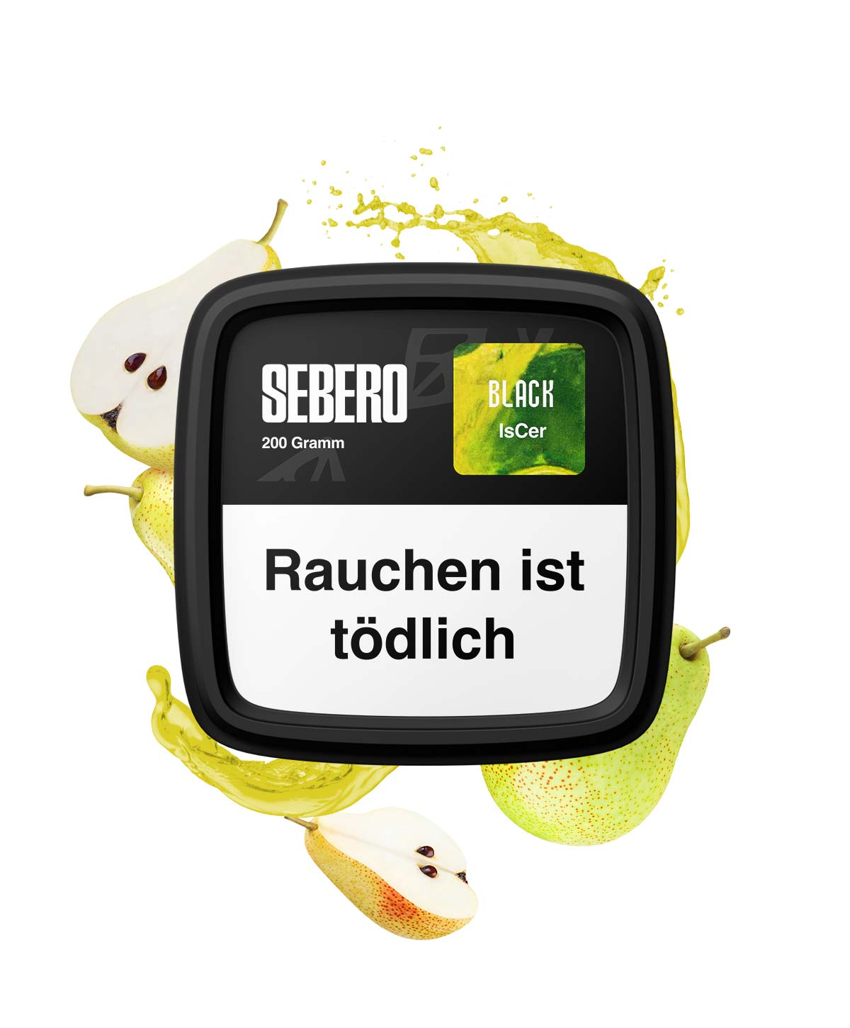 Sebero Black - Iscer 200g Hookah Tobacco Sebero Black - Iscer 200g Hookah Tobacco