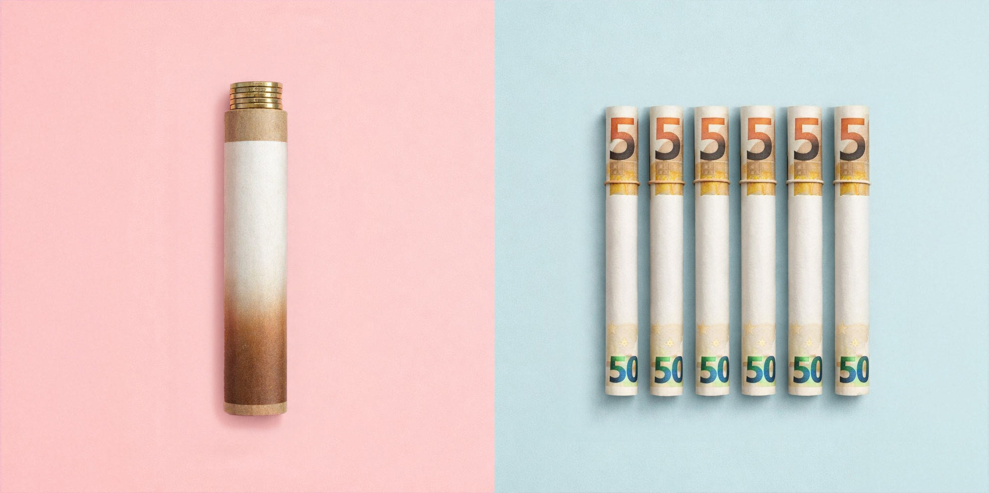 Ein Paragraphenzeichen das aus Rauch besteht