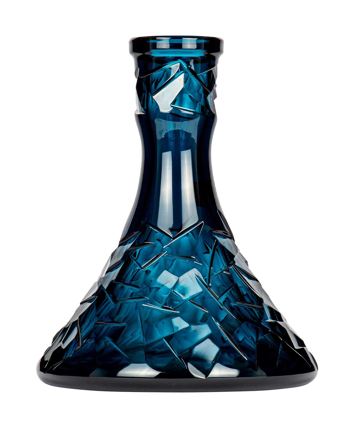 Caesar Crystal Large Cone - Floe - Blue Shisha Bowl Caesar Crystal Large Cone - Floe - Blue Shisha Bowl