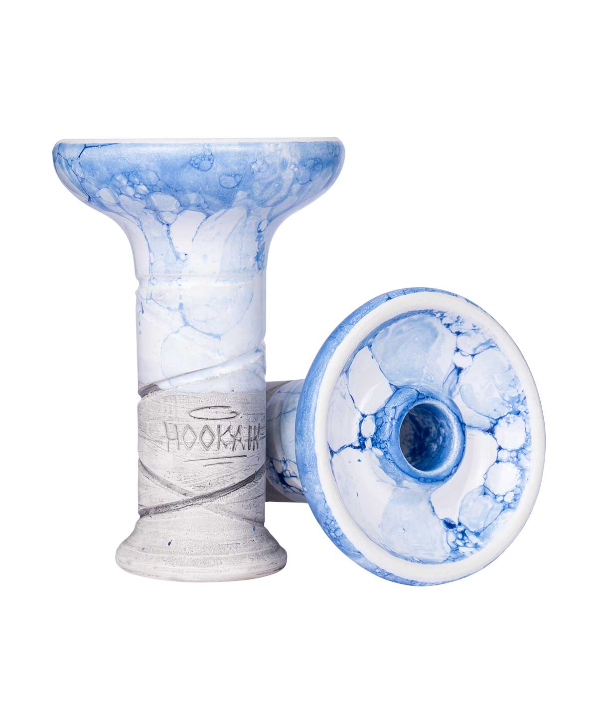 Hookain Lit Lip - Sky Blue Tobacco Bowl