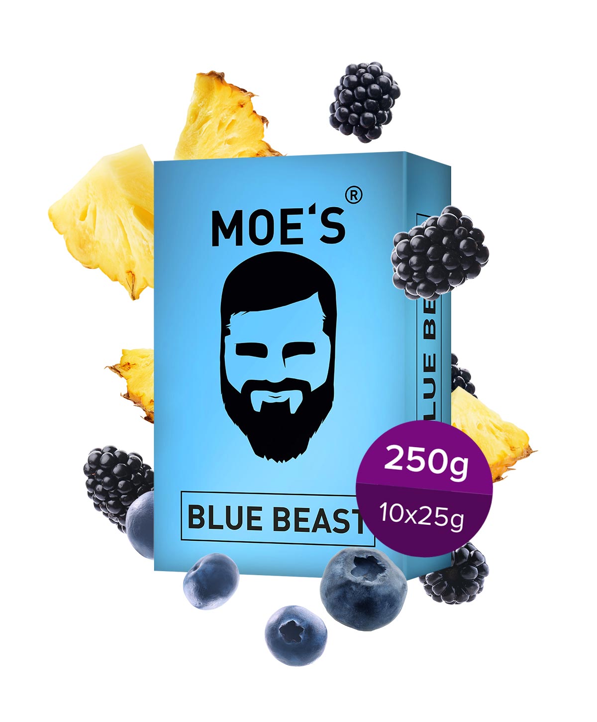 MOE'S Blue Beast 250g Hookah Tobacco