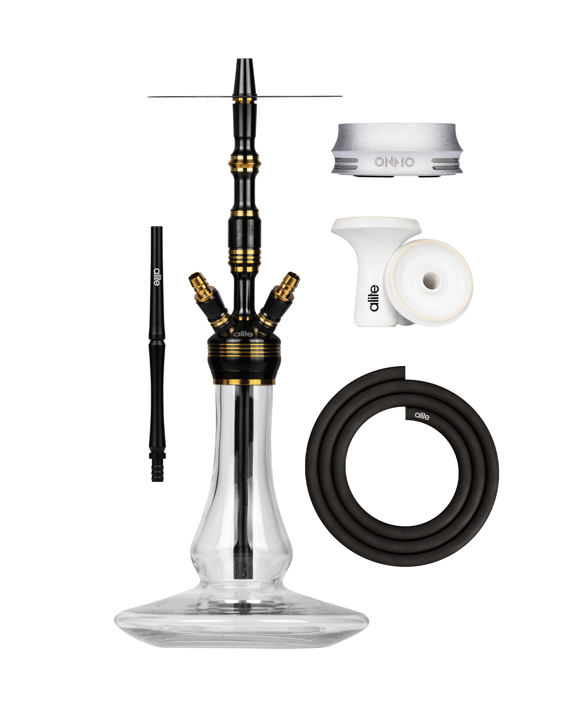 alite Bash - Squad - Black/Gold Shisha alite Bash - Squad - Black/Gold Shisha