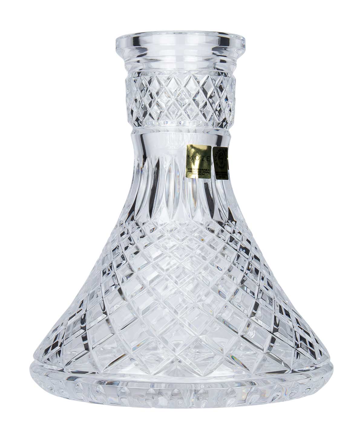 Moze Exclusive Glass Cone - Crown Cut - Clear