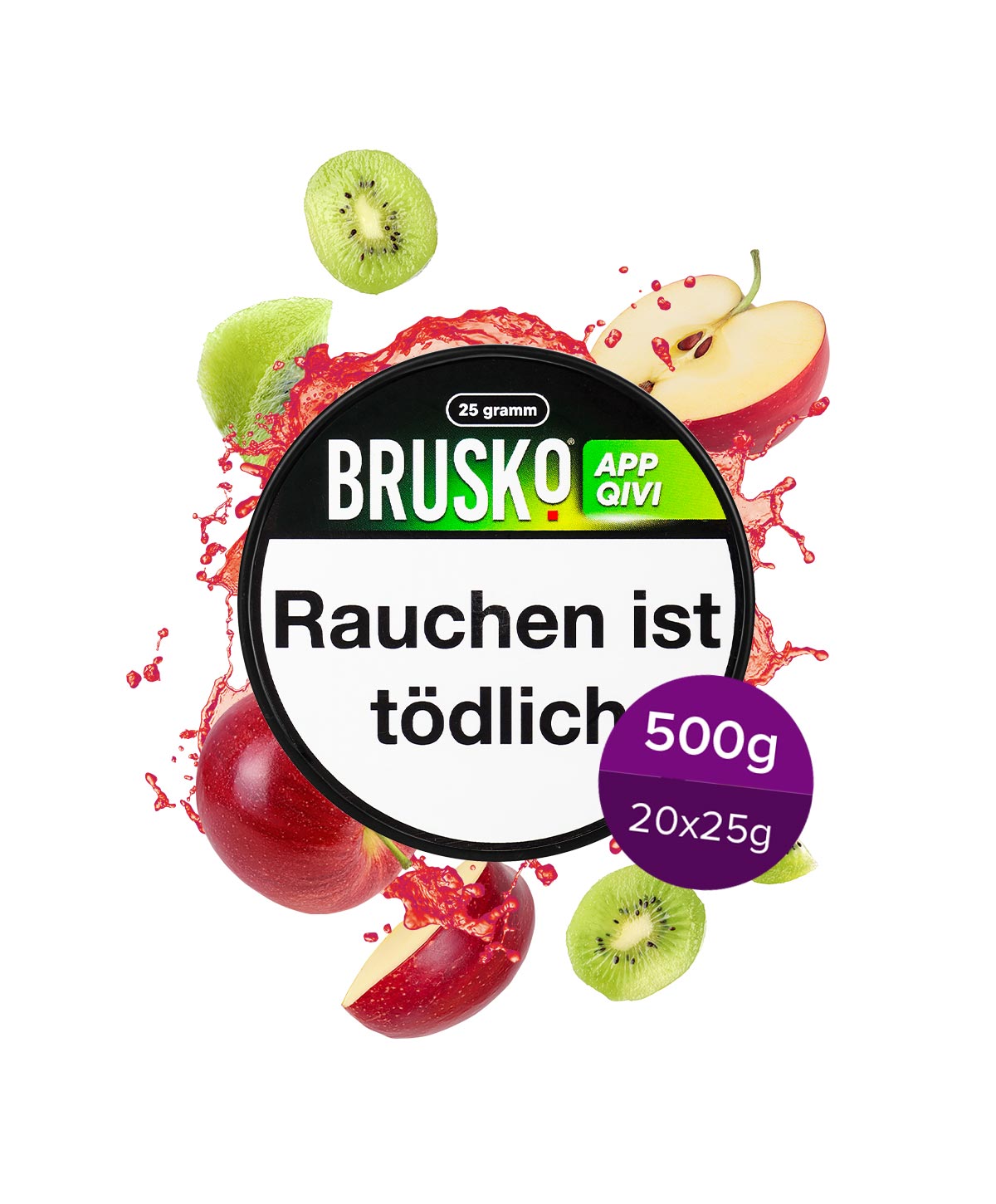 Brusko App Qivi 500g Shisha Tabak