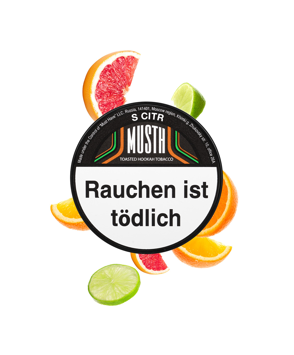 Must H S Citr 125g Hookah Tobacco Must H S Citr 125g Hookah Tobacco