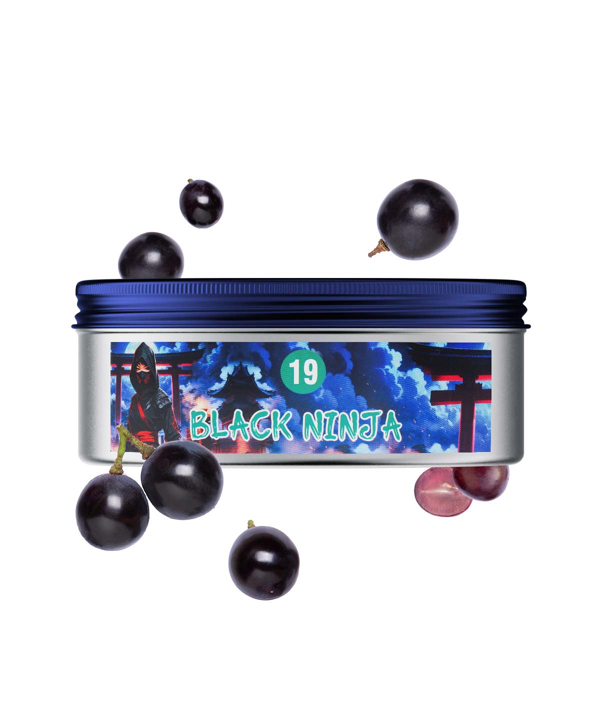 Aqua Mentha Black Ninja 200g Hookah Tobacco
