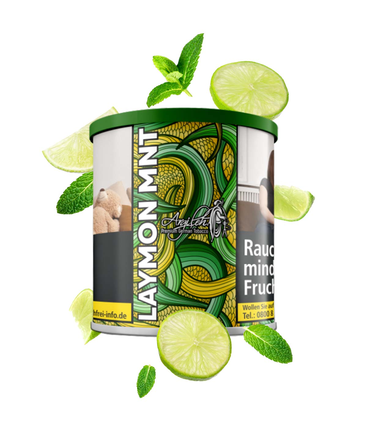 Argileh Laymon Mnt 200g Hookah Tobacco
