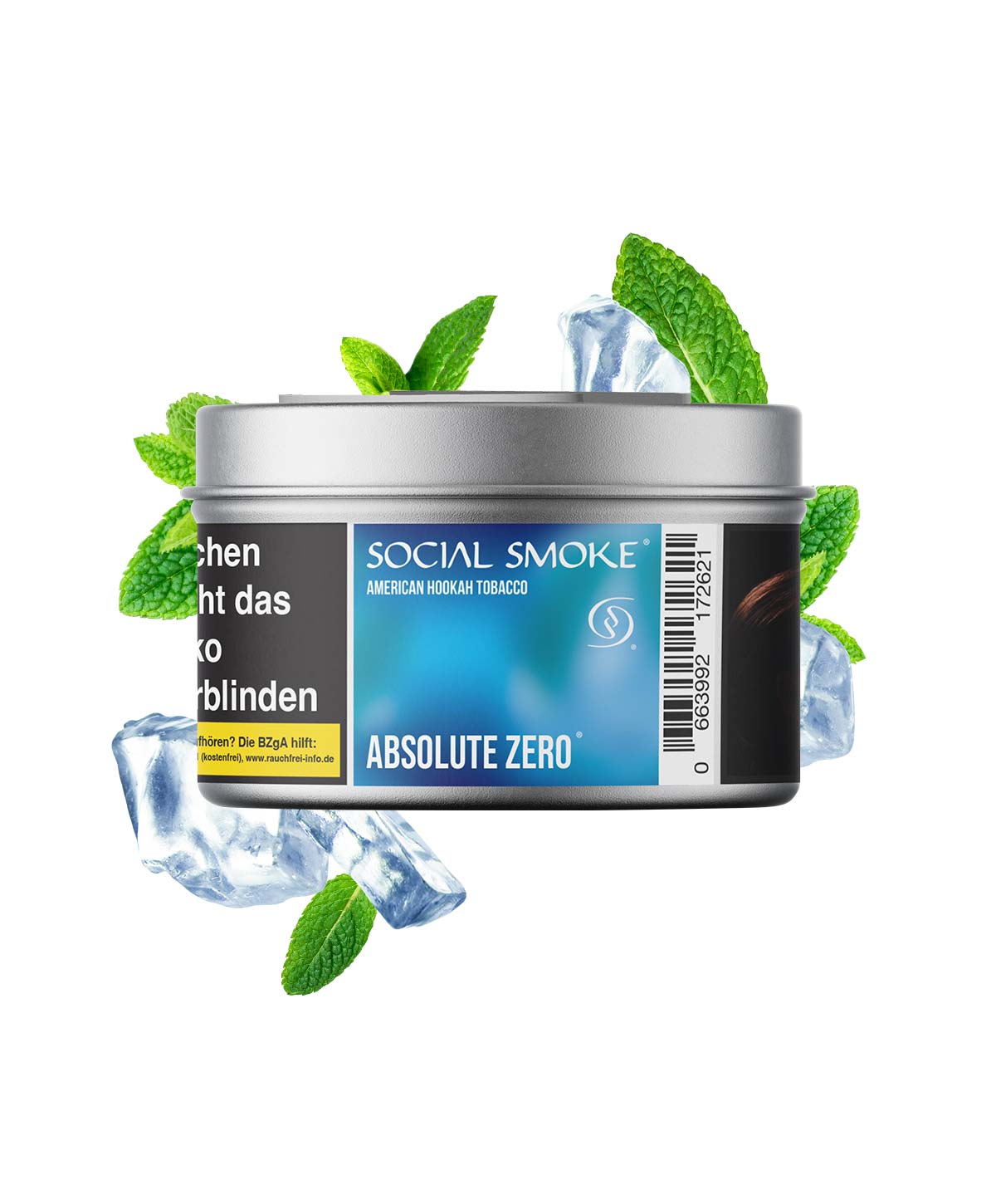 Social Smoke Absolute Zero 200g Hookah Tobacco