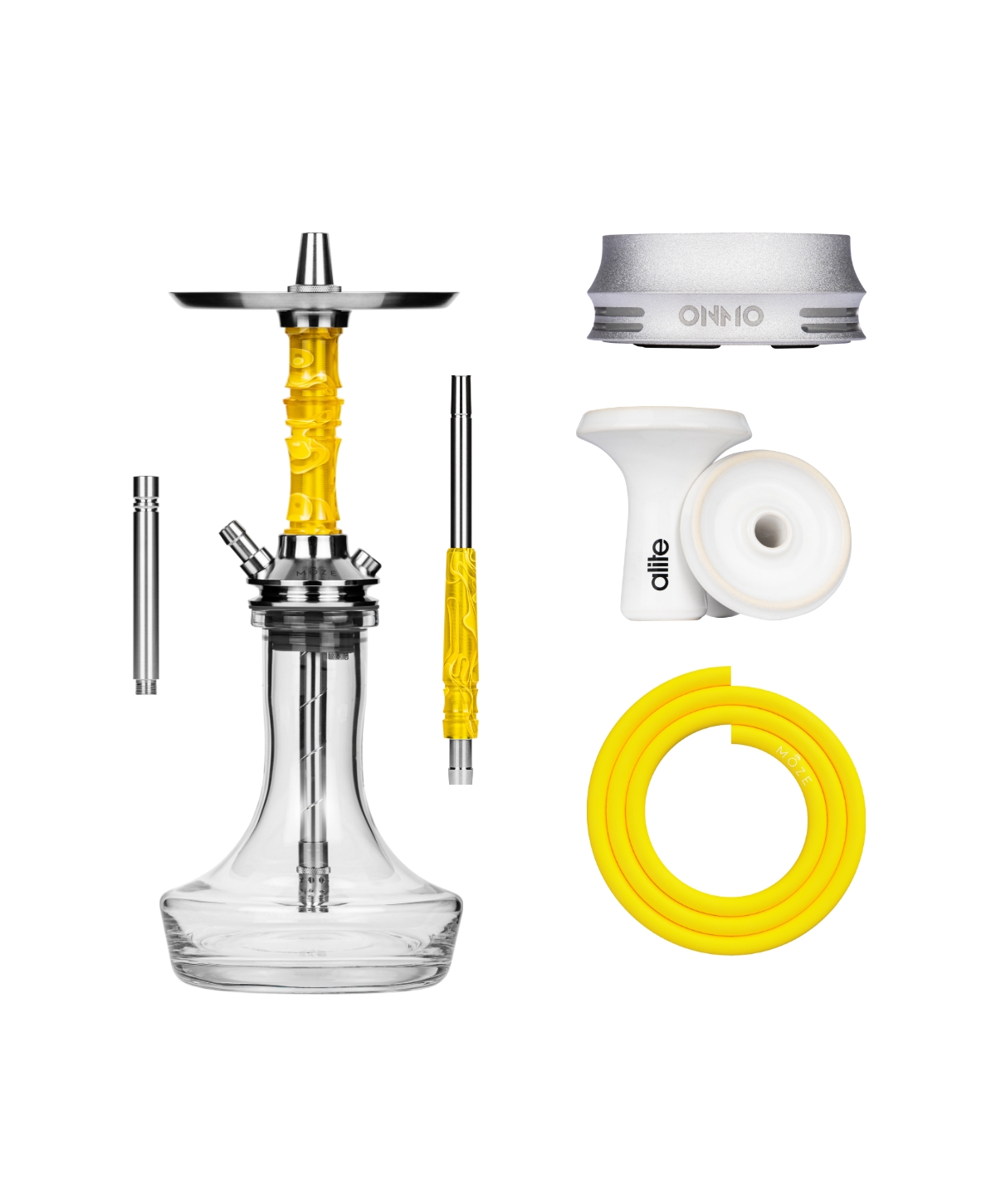 Moze Breeze Pro - Wavy Yellow Plus Bundle