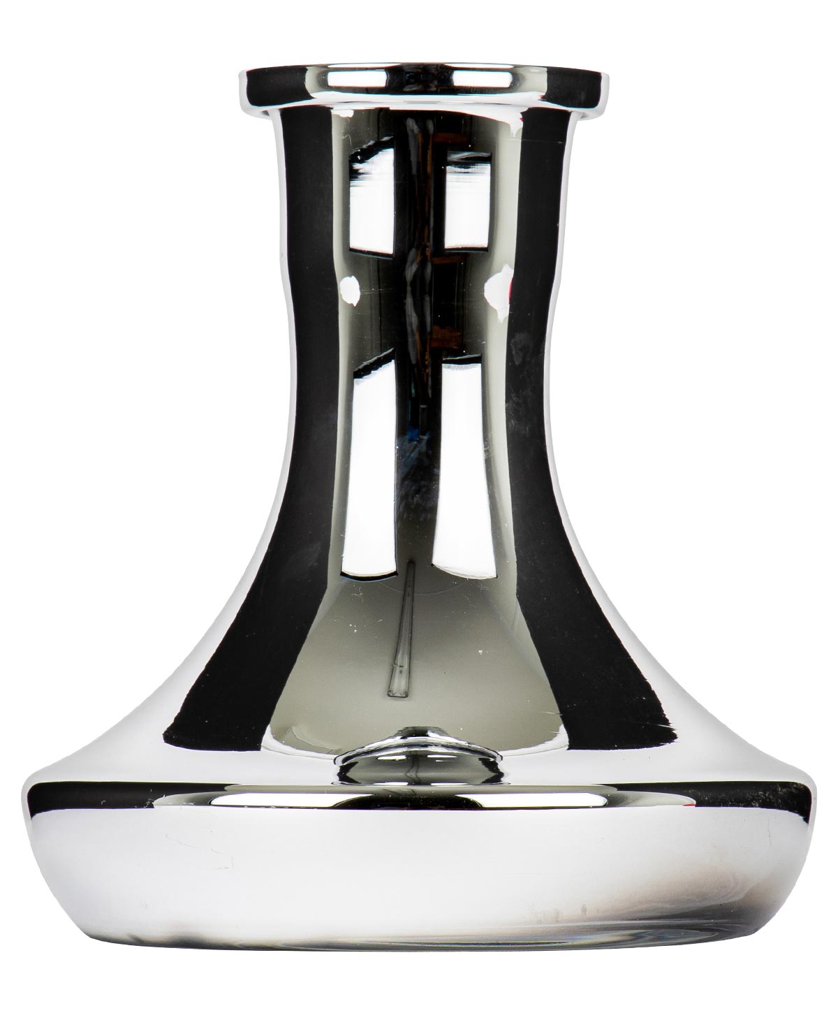 Moze Breeze Bowl - Metallic Silver Hookah Glass Base Moze Breeze Bowl - Metallic Silver Hookah Glass Base