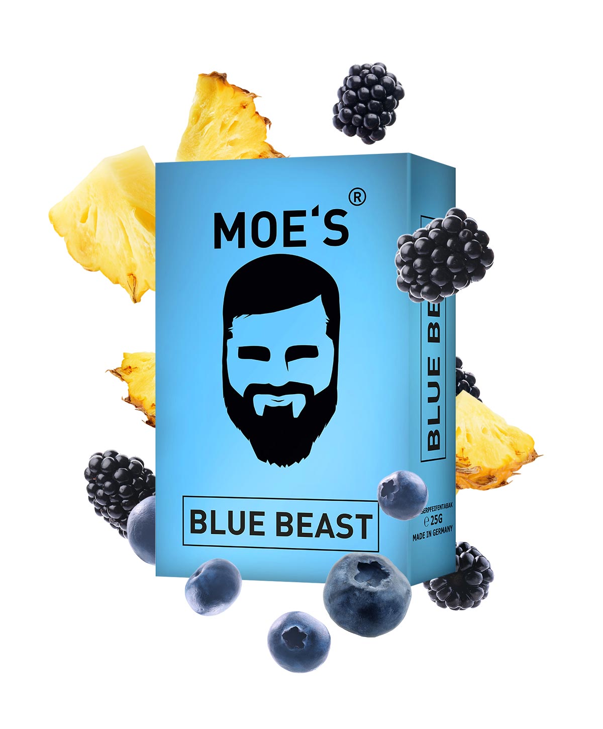 MOE'S Blue Beast - 25g Hookah Tobacco