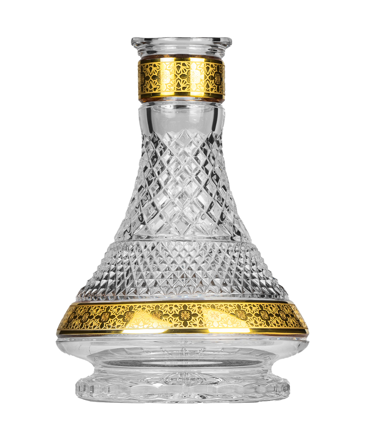 Caesar Crystal Large Ufo - Darna Gold Hookah Glass Variation: Darna