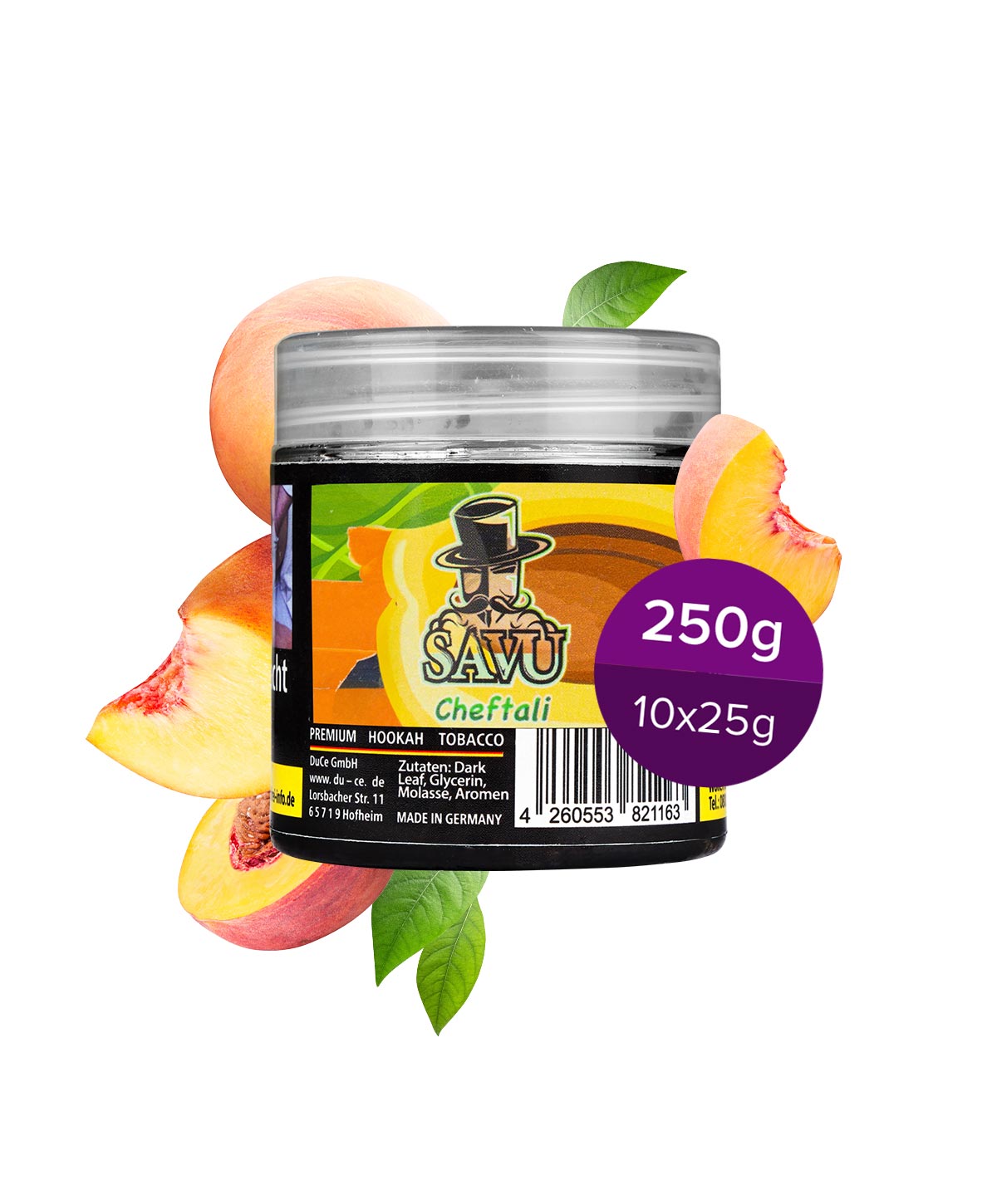 Savu Cheftali 250g Shisha Tabak