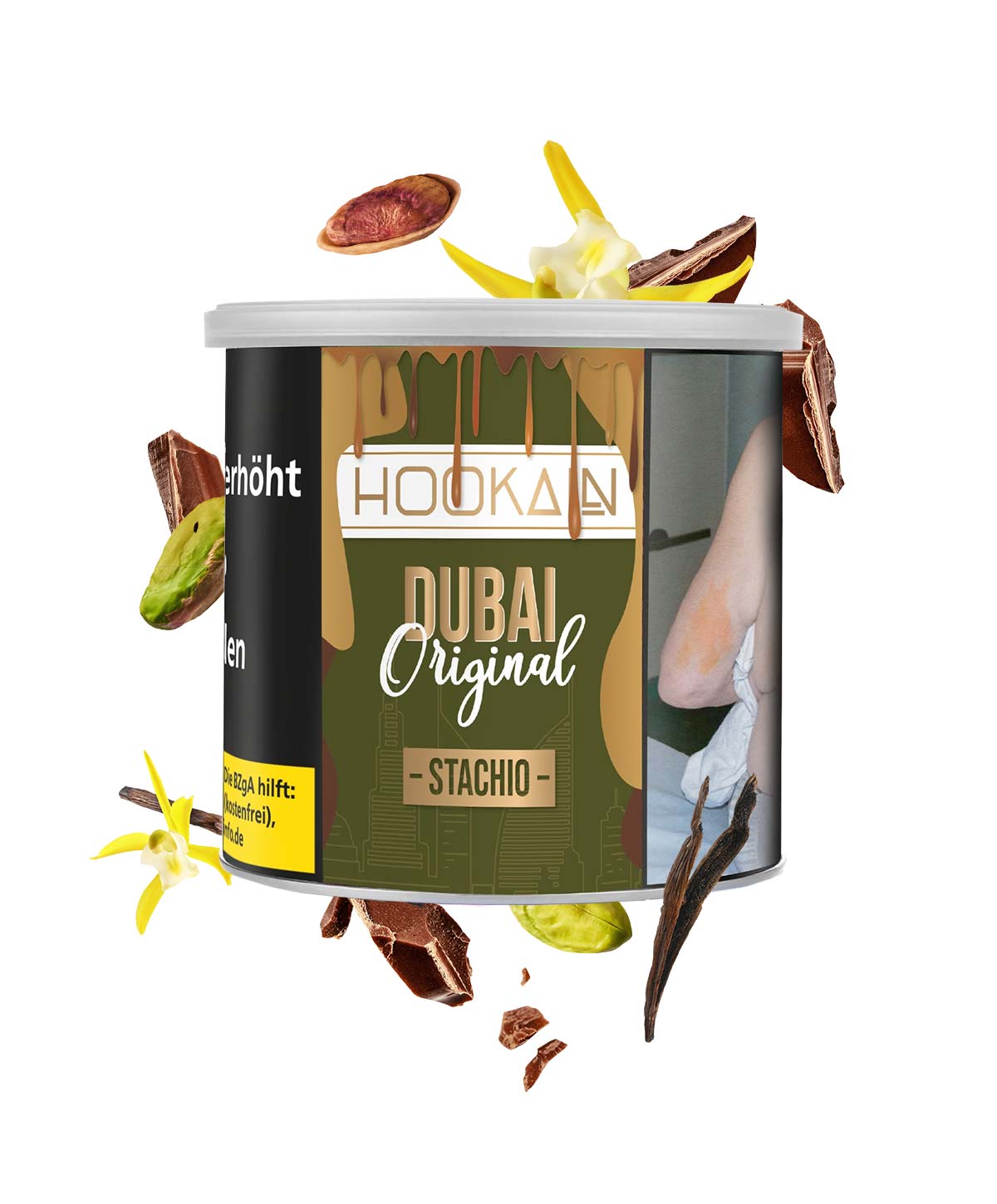 Hookain Dubai Stachio 200g Hookah Tobacco