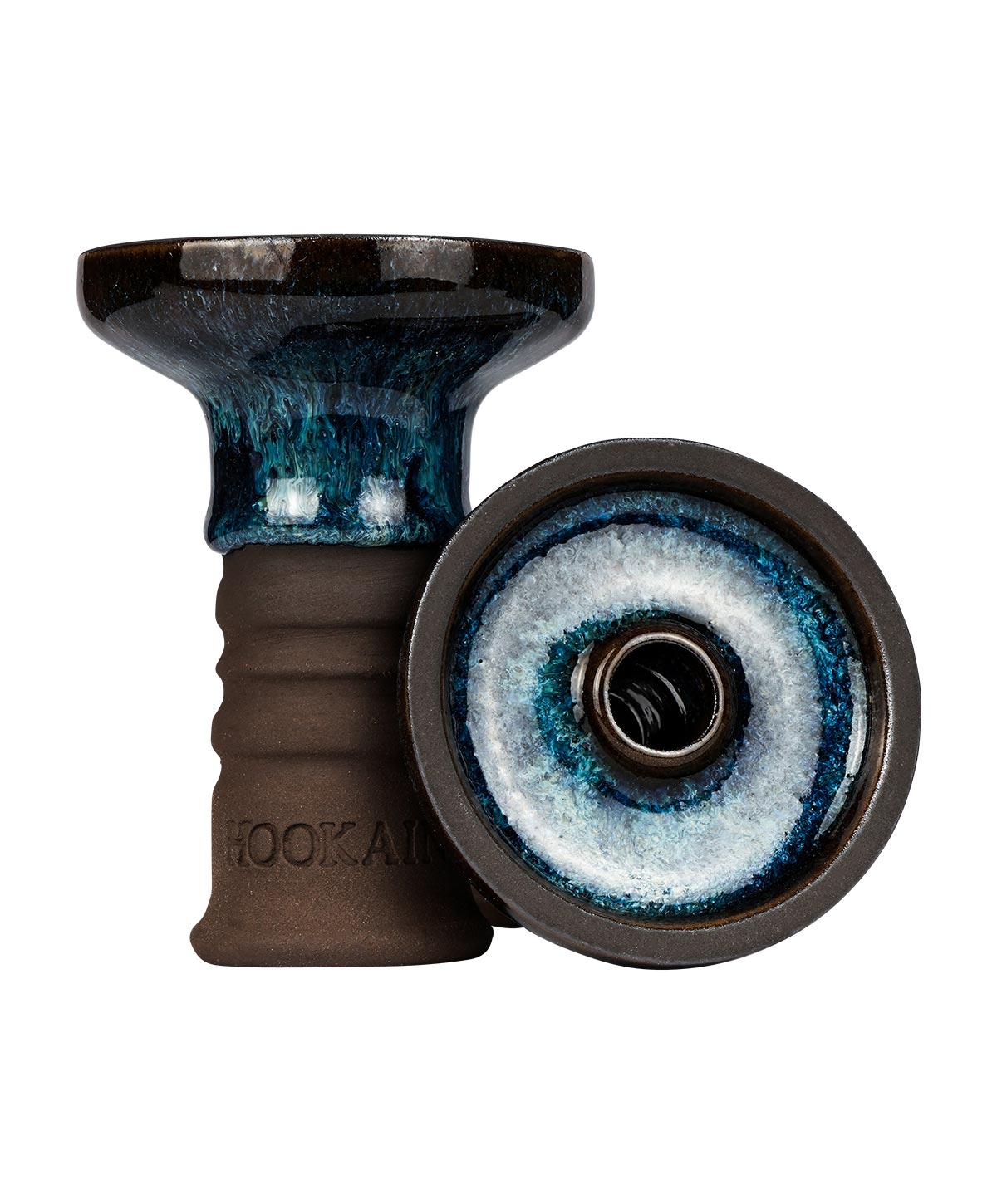 Hookain Low Lip - Black Wave Tobacco Bowl