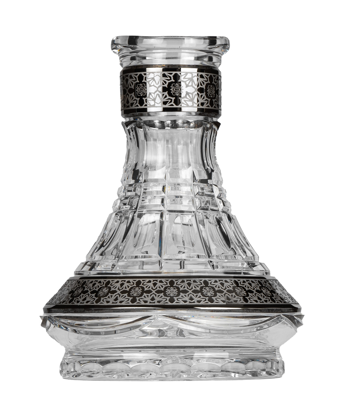 Caesar Crystal Small Ufo - Sahara Silver Hookah Glass Caesar Crystal Small Ufo - Sahara Silver Hookah Glass