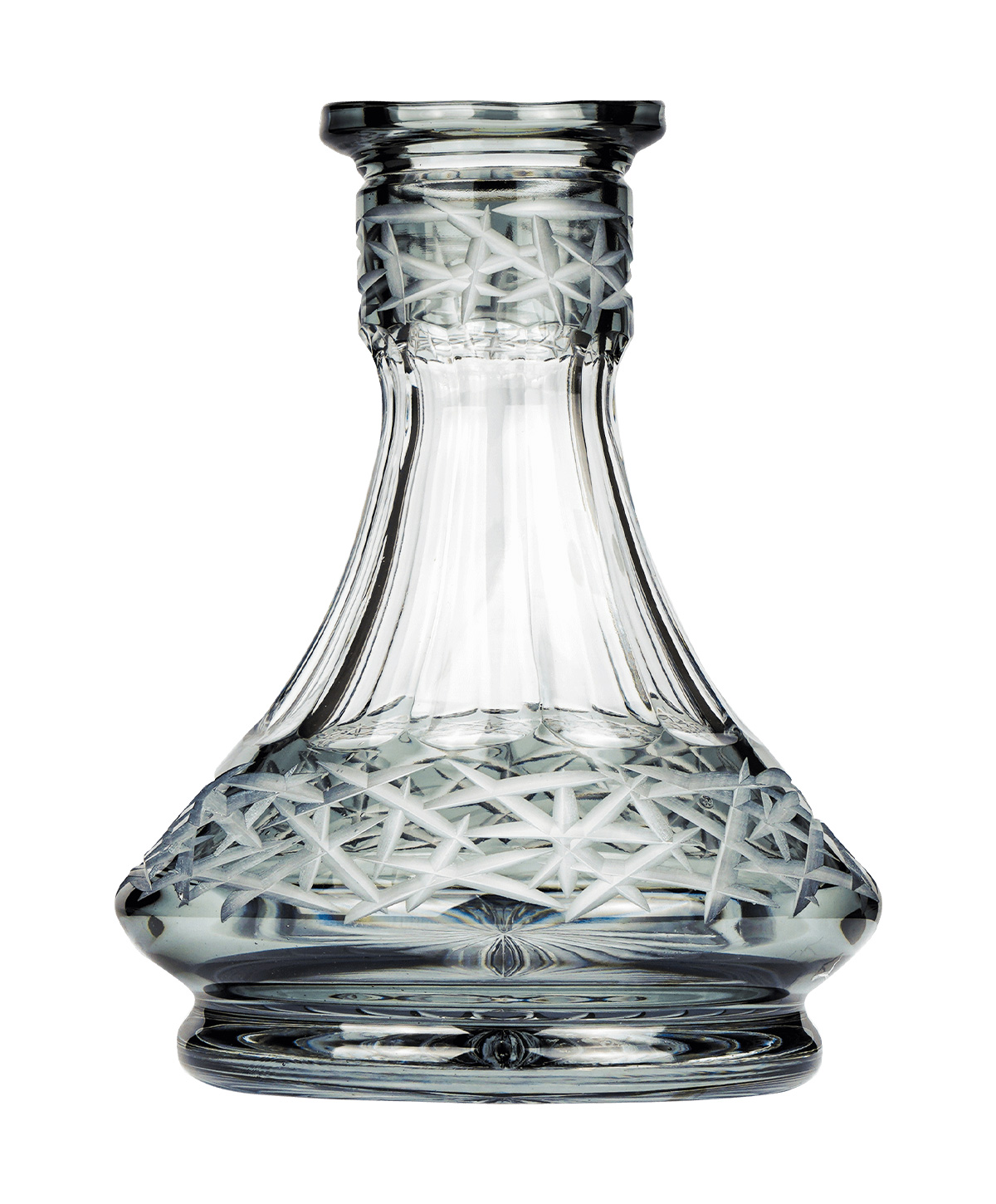 Caesar Crystal Small Ufo - Grey Hookah Glass Caesar Crystal Small Ufo - Grey Hookah Glass