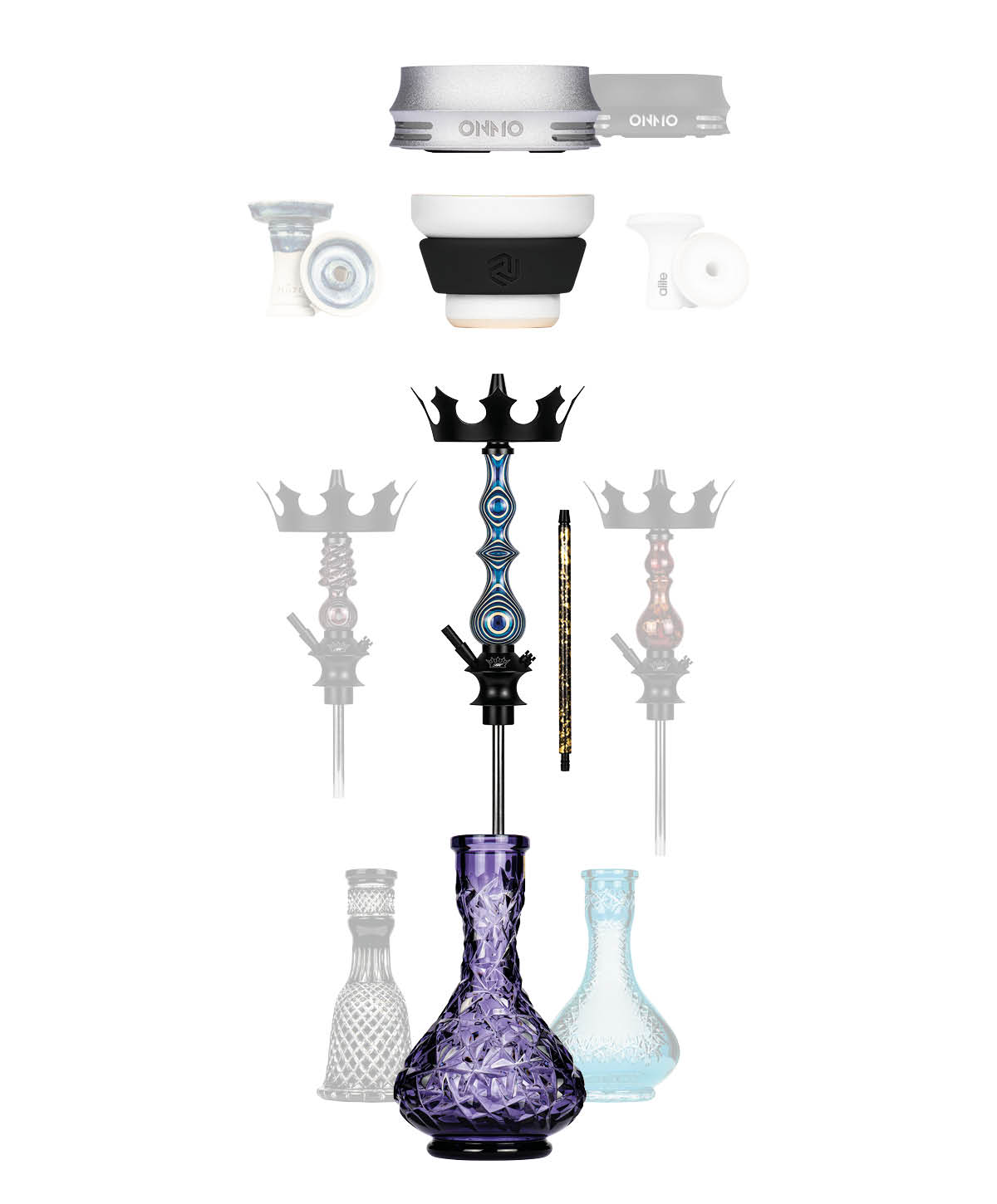 Regal Hookah Komplettset Konfigurator Regal Hookah Komplettset Konfigurator