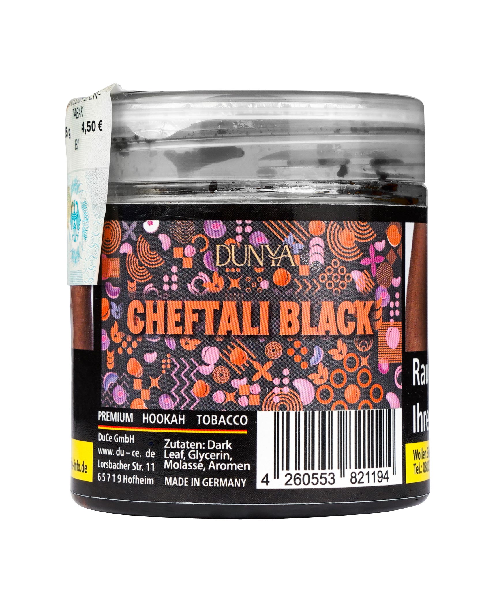 Dunya Cheftali Black 25g