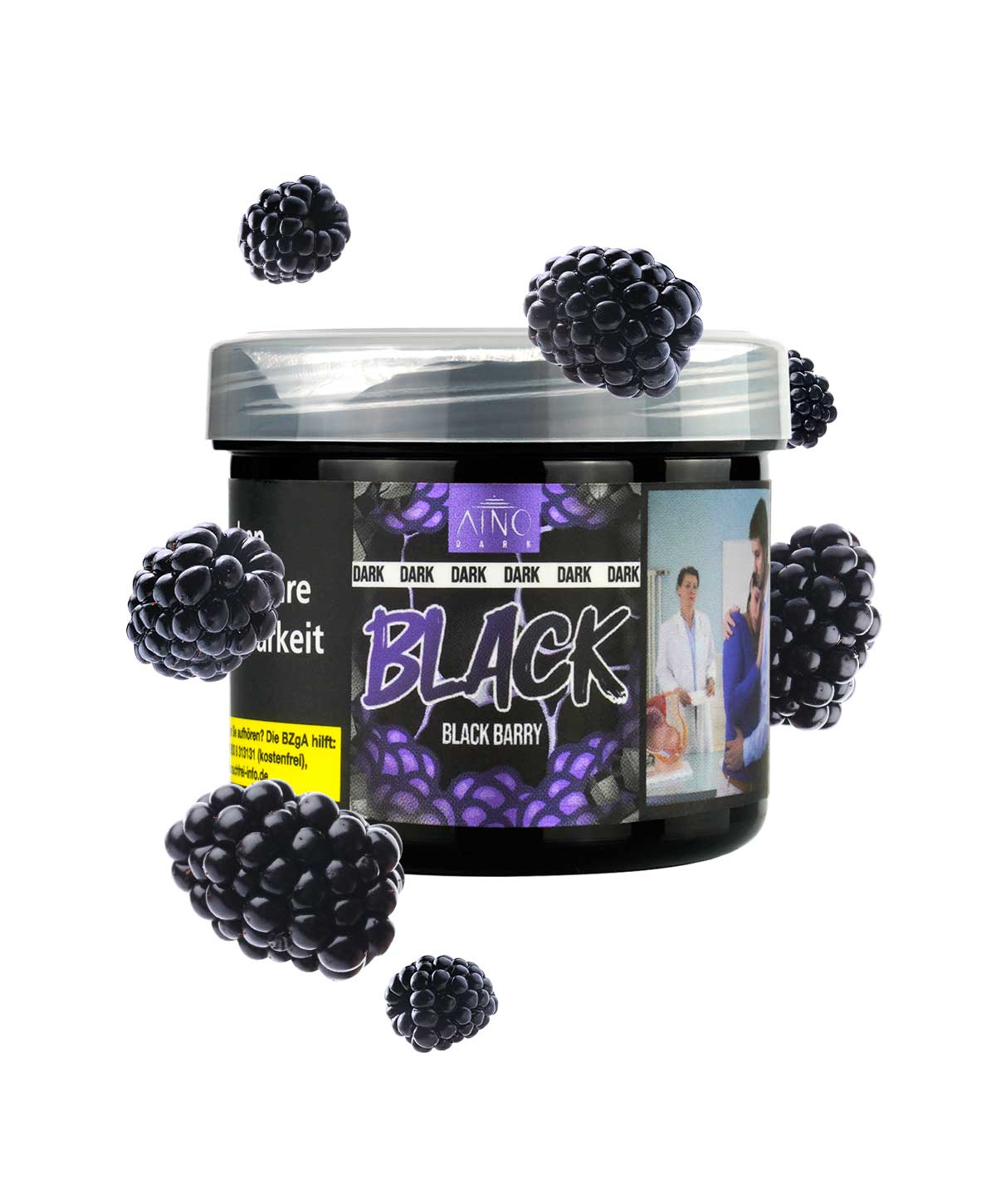 AINO Dark - Black 25g Hookah Tobacco