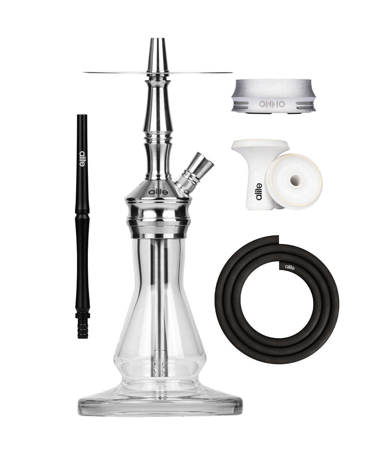 alite Swiss Mini - Lounge - Silver Hookah