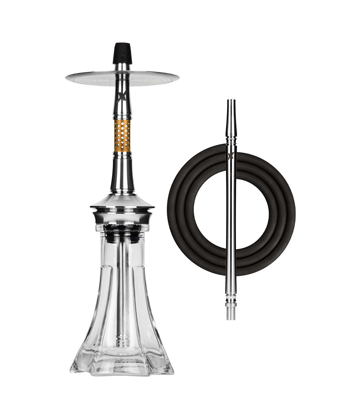 KVZE Grid Mini Steel - Cactus Olive Hookah