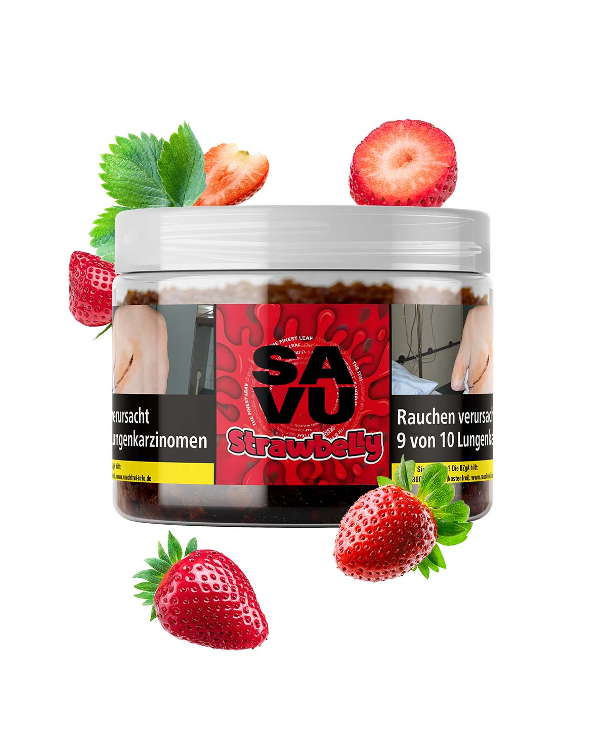 Savu Strawbelly 200g Hookah Tobacco