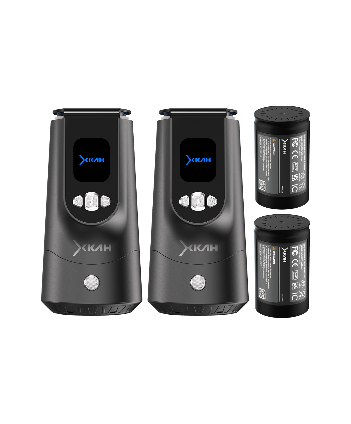 2x XKAH Pro Graphite + 2x Battery