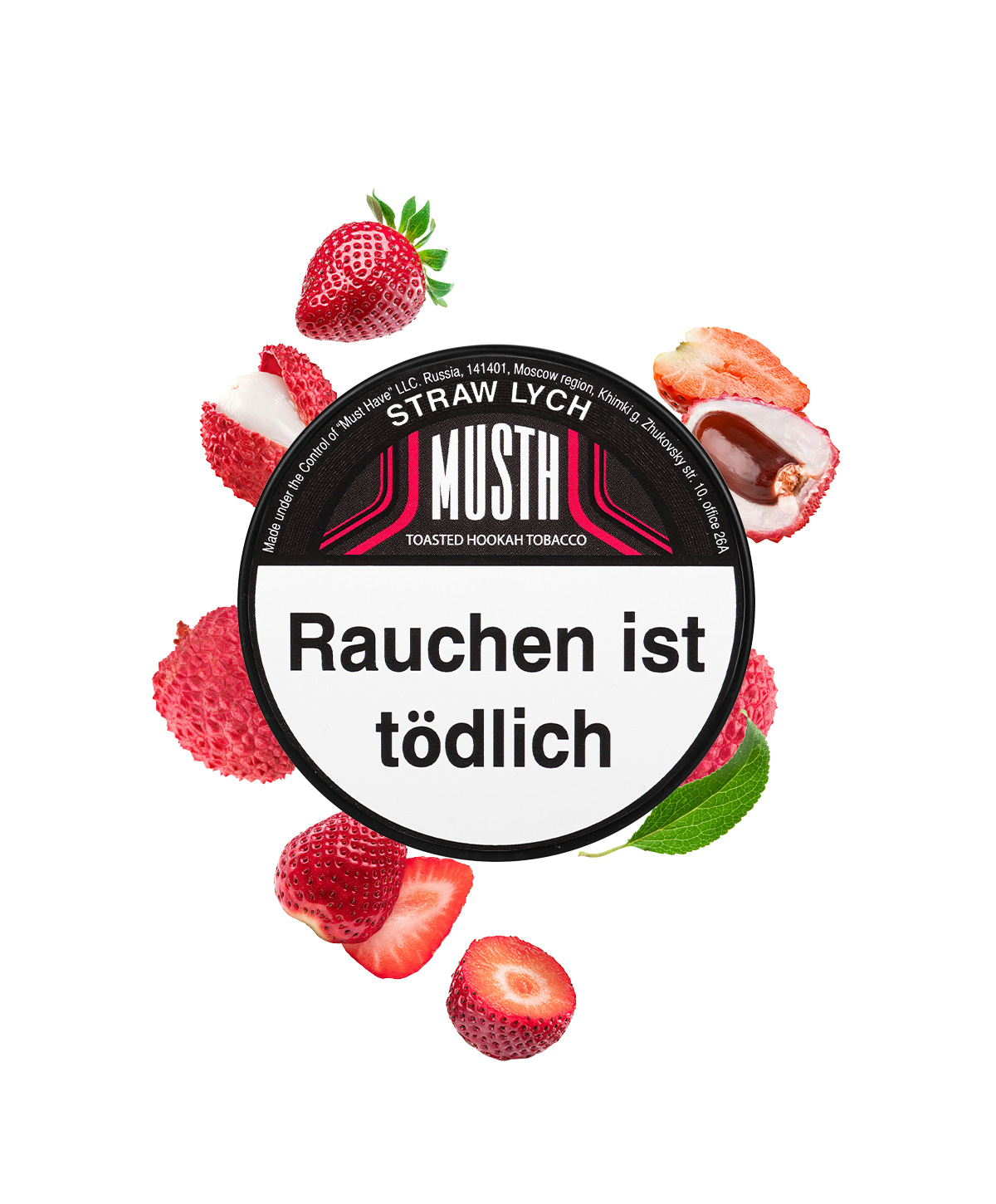 Must H Straw Lych 200g Shisha Tabak