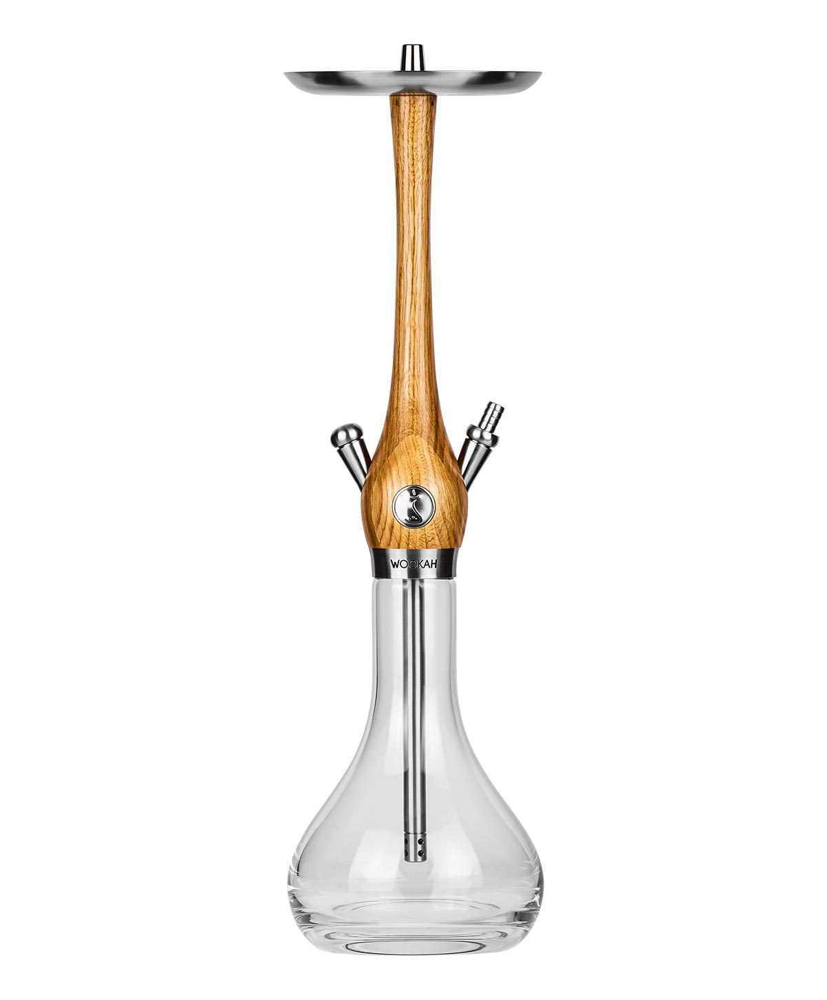 Wookah Oak - Smooth Clear Hookah