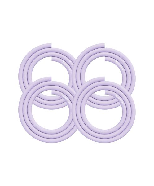 Amotion Silicone Hose - Mauve 4er Set Hookah hose