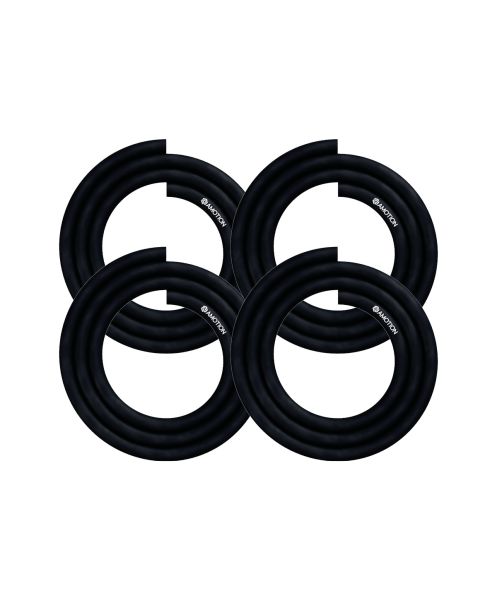 Amotion Silicone Hose - Black 4er Set Hookah hose